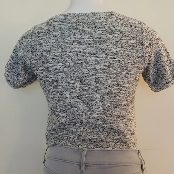 (Final price) Divided Light Grey Crop Top - Picture 7 of 9